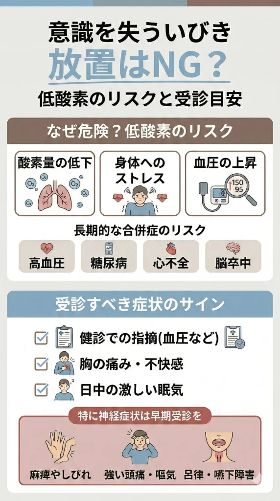 意識を失ういびきをかくのは危険？放置していいの？