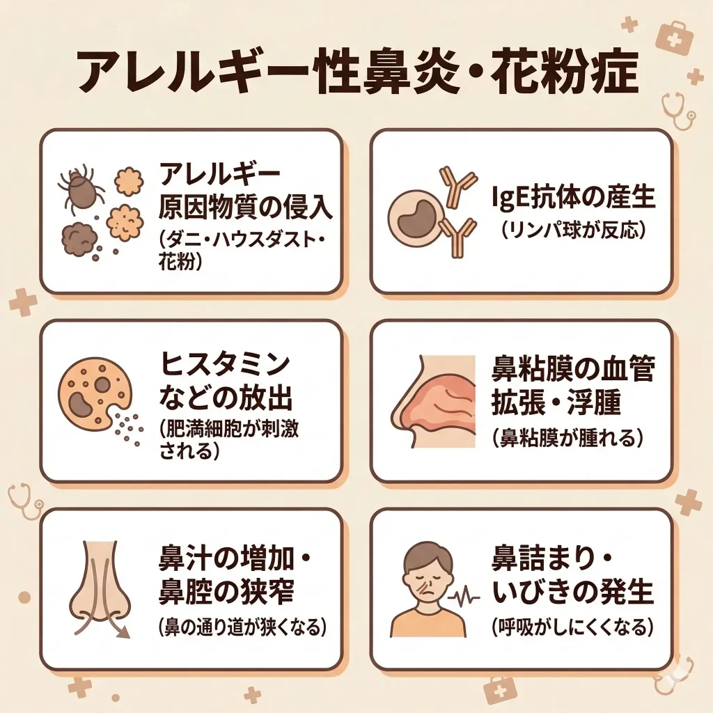 アレルギー性鼻炎・花粉症