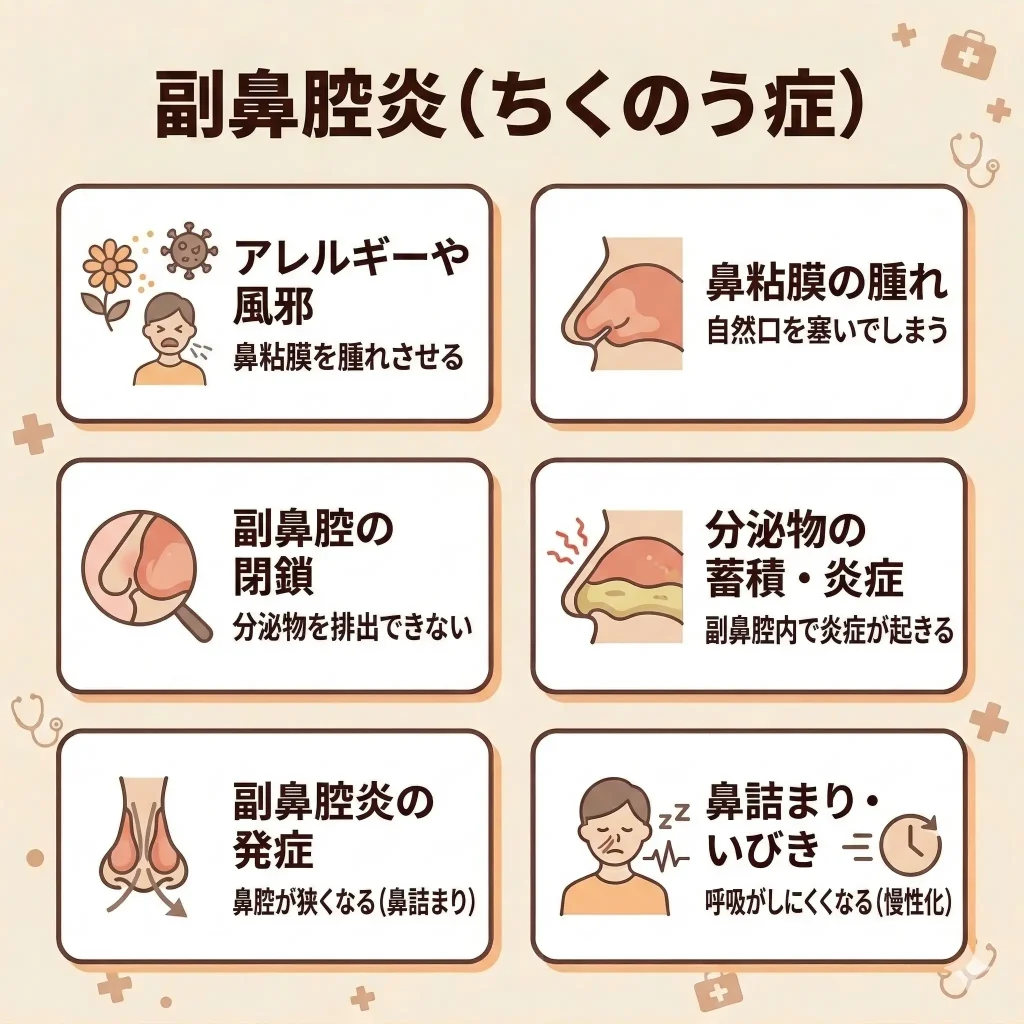 副鼻腔炎（ちくのう症）