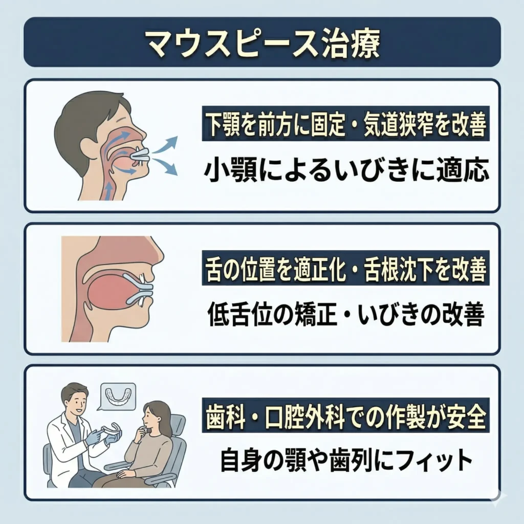 マウスピース治療