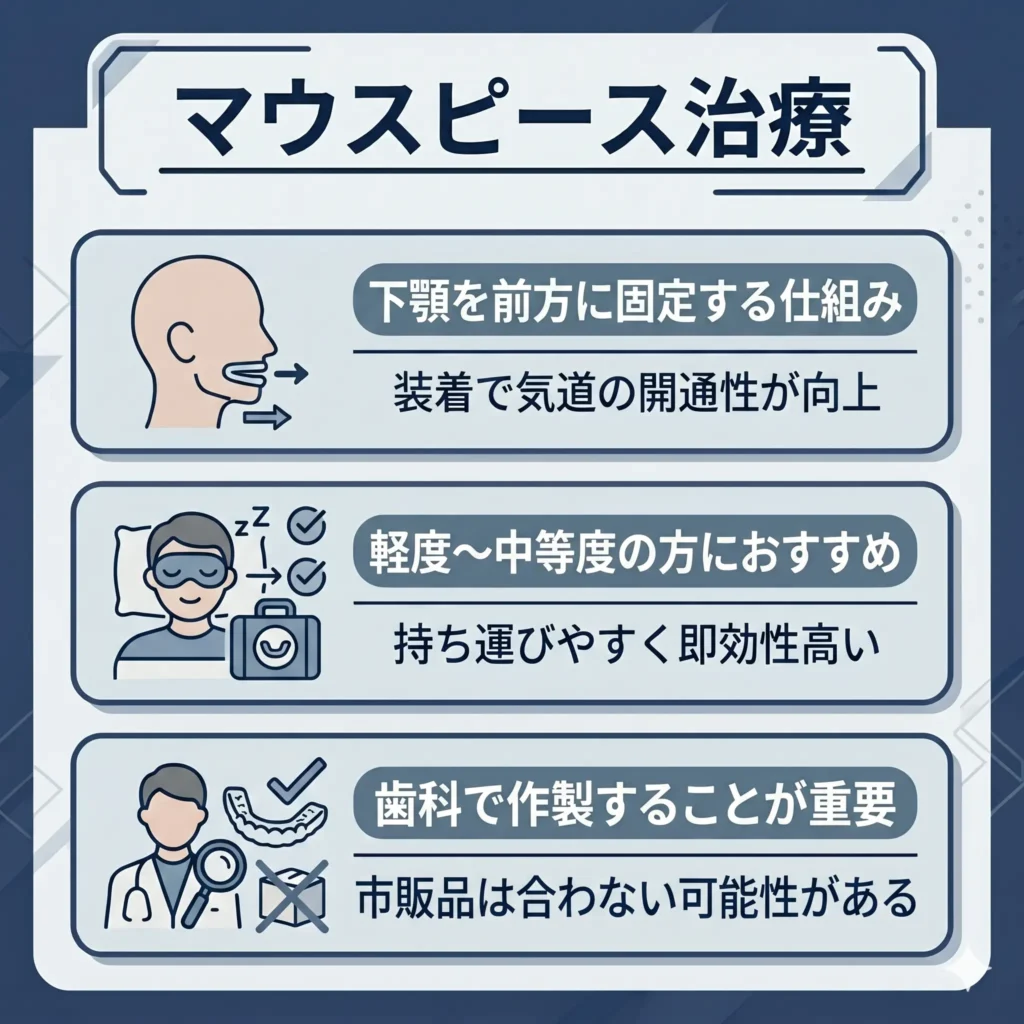 マウスピース治療