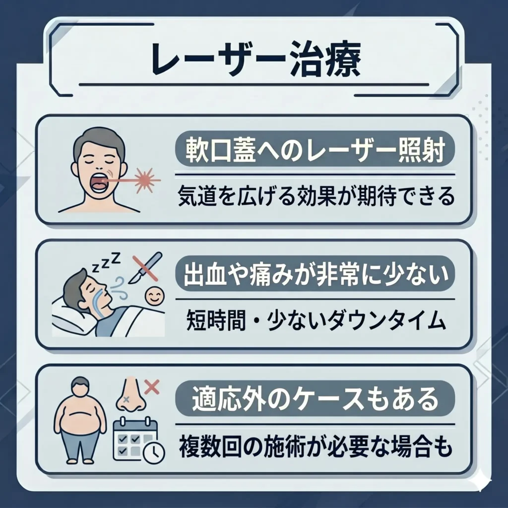 レーザー治療という選択肢