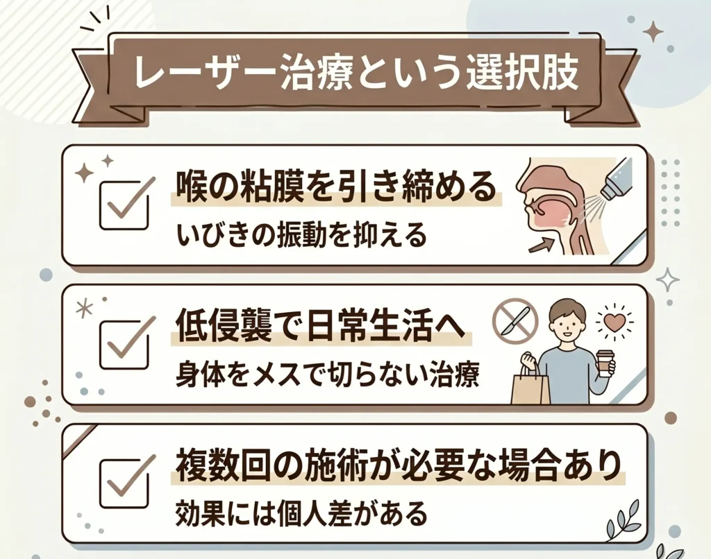 マウスピース・CPAPなどの治療法