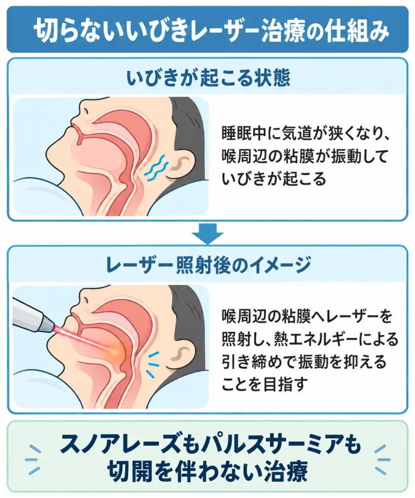 スノアレーズとパルスサーミアの違いとは？